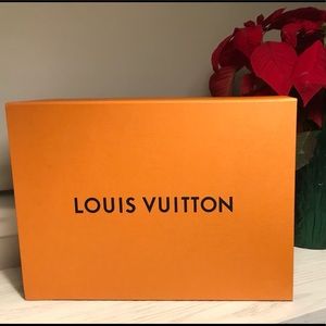 Louis Vuitton orange box for handbag